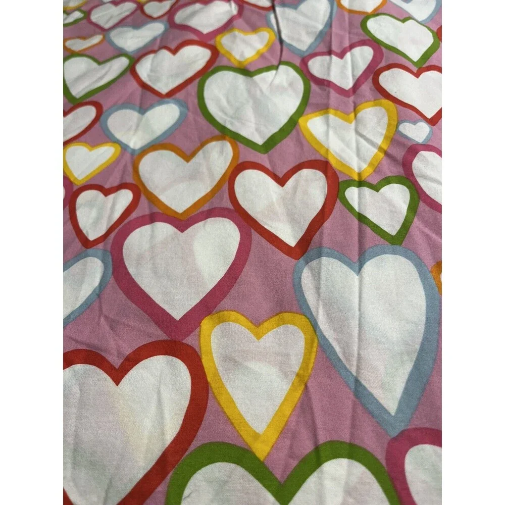 IKEA Vitaminer Hjarta Twin Size HEARTS Cotton Duvet Cover